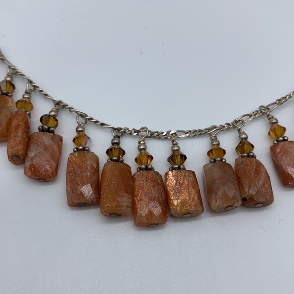 Sterling silver necklace - Picture 2 of 4